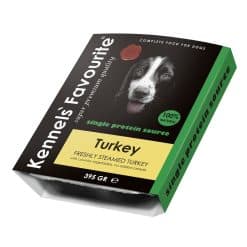 Kennels Favourite steamed turkey /  kennels favourite kalkoen