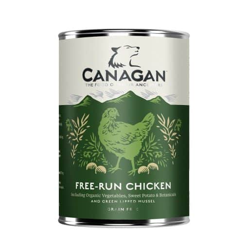 Canagan free run chicken blik 400gr