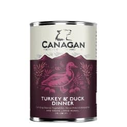Canagan Turkey and duck dinner blik 400gr