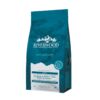 RW Adult Salmon 12 kg Side Riverwood Adult Zalm & Witvis met Haring ondersteunt huid en vacht, rijk aan omega-3 en meer dan 50% vis.