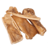 Gedroogde Runder kophuid klein is een natuurlijke kauwsnack die het gebit verzorgt en langdurig kauwplezier biedt.