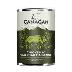 Canagan chicken and wild boar casserole blik 400gr