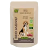 bf bio organic rund menu hond 150gr Biofood Bio rund menu pouch 150gr