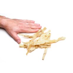 Geitenhuid 200gr hypoallergene hondensnack