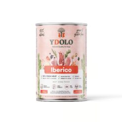 YDOLO Natvoer Iberico 400gr is rijk hondenvoer waardoor je minder hoeft te voeren en jouw hond optimaal gevoed wordt.