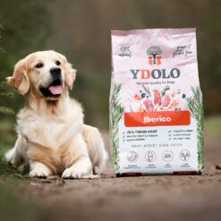 ydolo april mei 8 insta YDOLO Healthy and Pure Iberico is hypoallergeen semi-moist hondenvoer met 75% vers varkens vlees voor optimale gezondheid en smaak