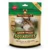 82e5b722ebb70da7eafae1a6aecd8e8595d2d77b wb wolfsblut squashiesgreenvalley front 300g 4260603785339 1000px shd Wolfsblut Squashies Green Valley 300 g zijn zachte, graanvrije hondensnacks met lam en zalm, ideaal als smakelijke beloning.